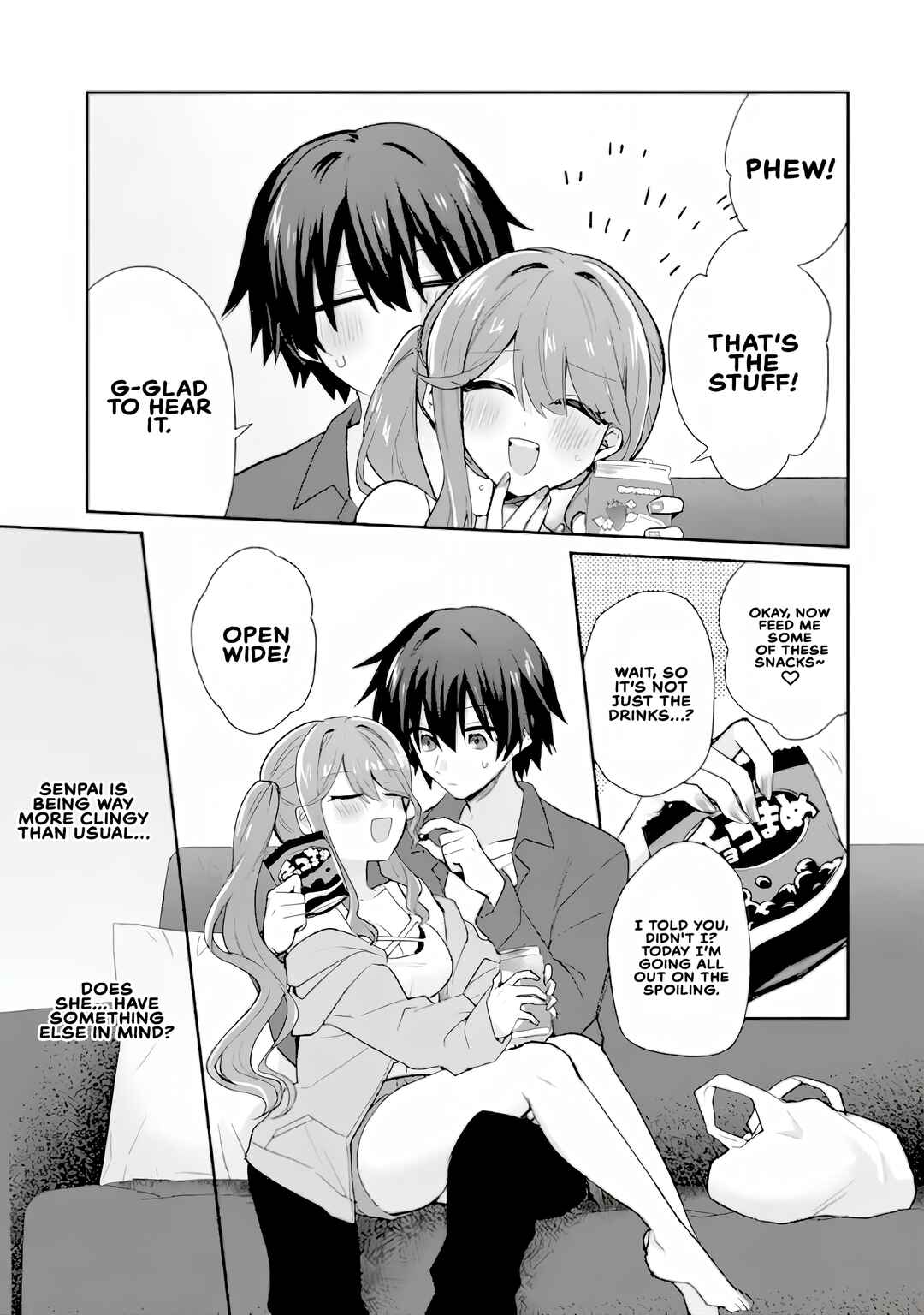 Osake to Senpai Kanojo to no Amaama Doukyo Lovecome wa Nijuusai ni Natte kara Chapter 5 - Page 7