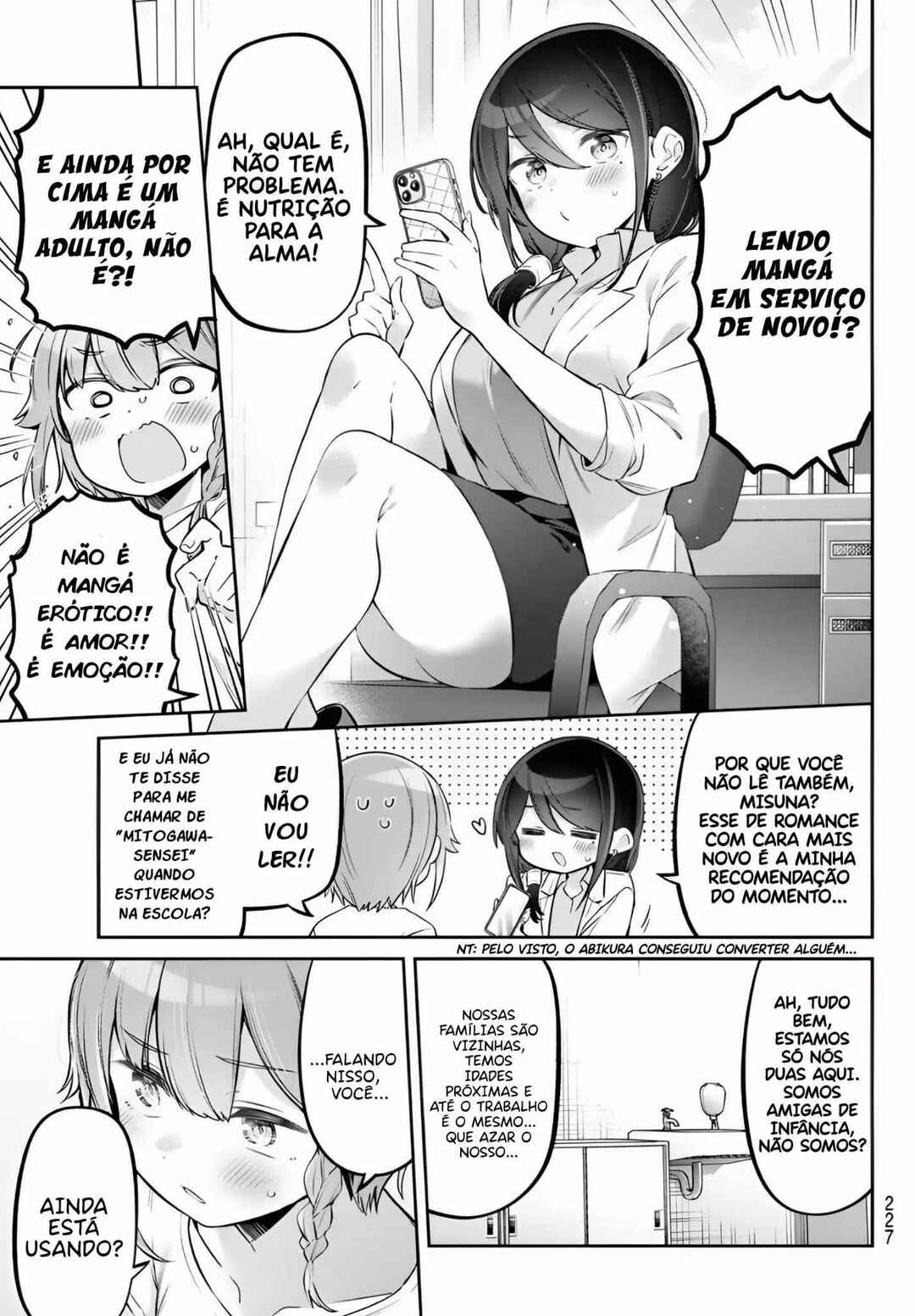 Yowa Yowa Sensei Chapter 166 - Page 3