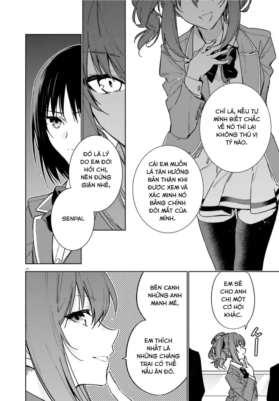Youkoso Jitsuryoku Shijou Shugi no Kyoushitsu e: 2-nensei-hen Chapter 5 - Page 16