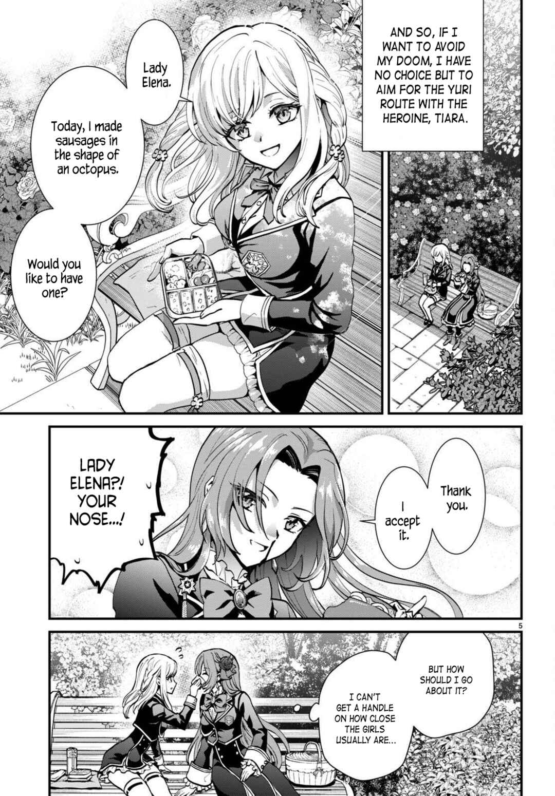 Danshi Koukousei, Otome Game no Akuyaku Reijou ni Tensei Suru. Chapter 3 - Page 5