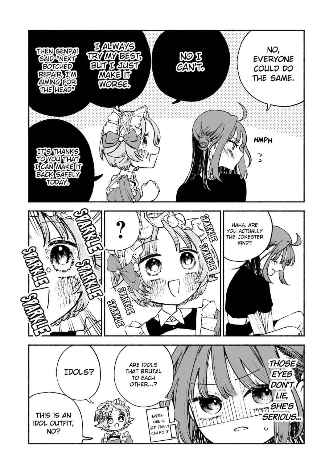 Con Cafe Jou wa Koi wo Kiru Chapter 1 - Page 21