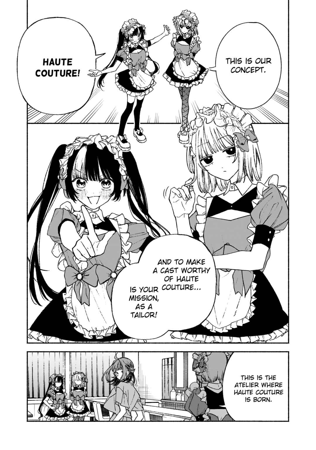 Con Cafe Jou wa Koi wo Kiru Chapter 1 - Page 41
