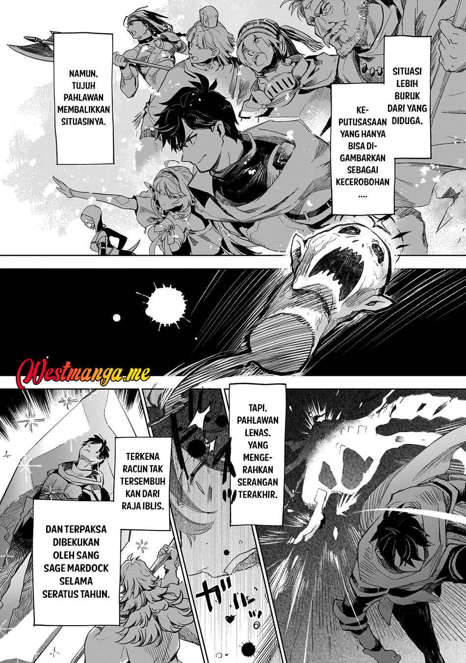 Elf Tsuma to Hajimeru Yuukyuu no Tabi: Densetsu no Yuusha, Aisuru Elf to Tomoni 100-nenmae ni Sukutta Sekai o Tabi Suru Chapter 2 - Page 3