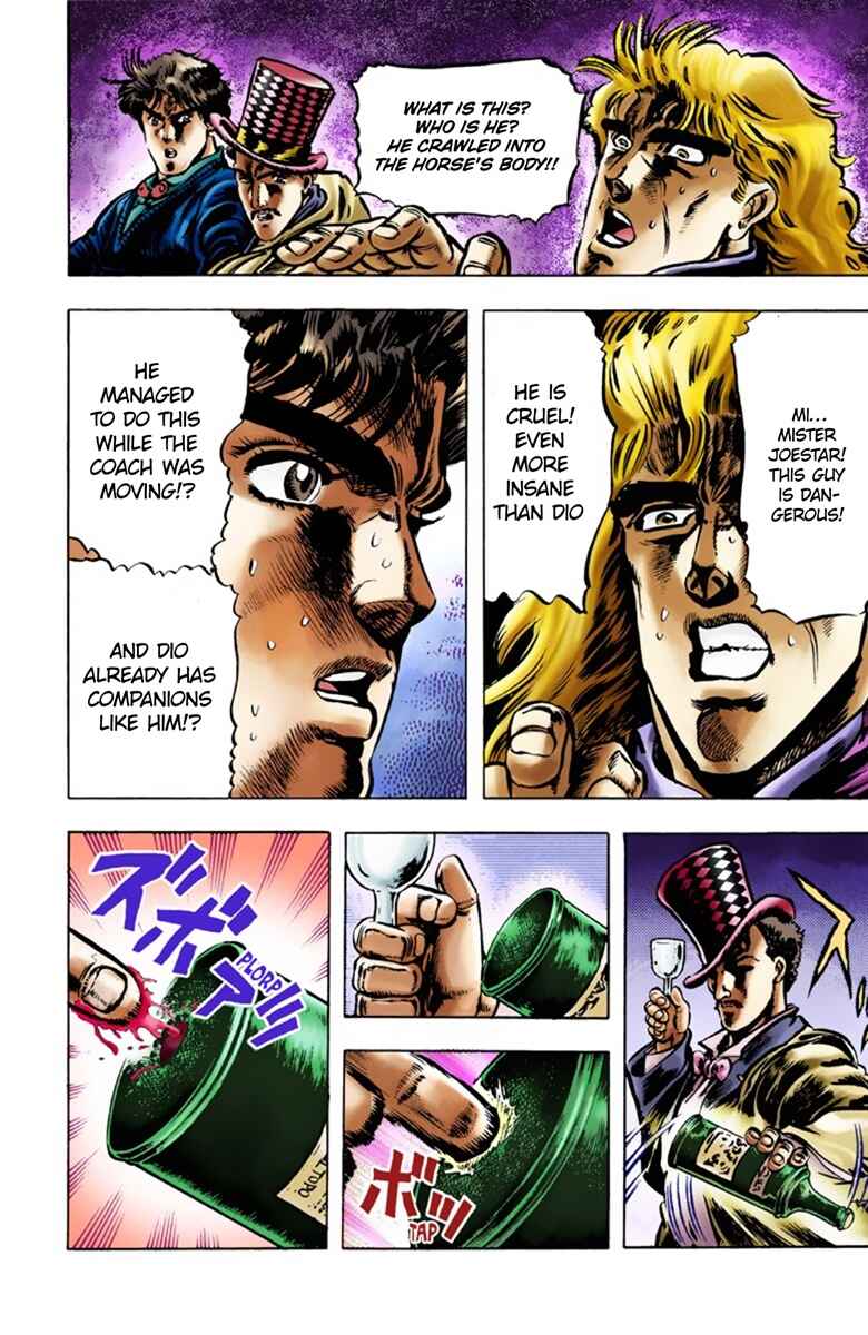 JoJo no Kimyou na Bouken: Part 1 - Phantom Blood Color-ban Chapter 21 - Page 18