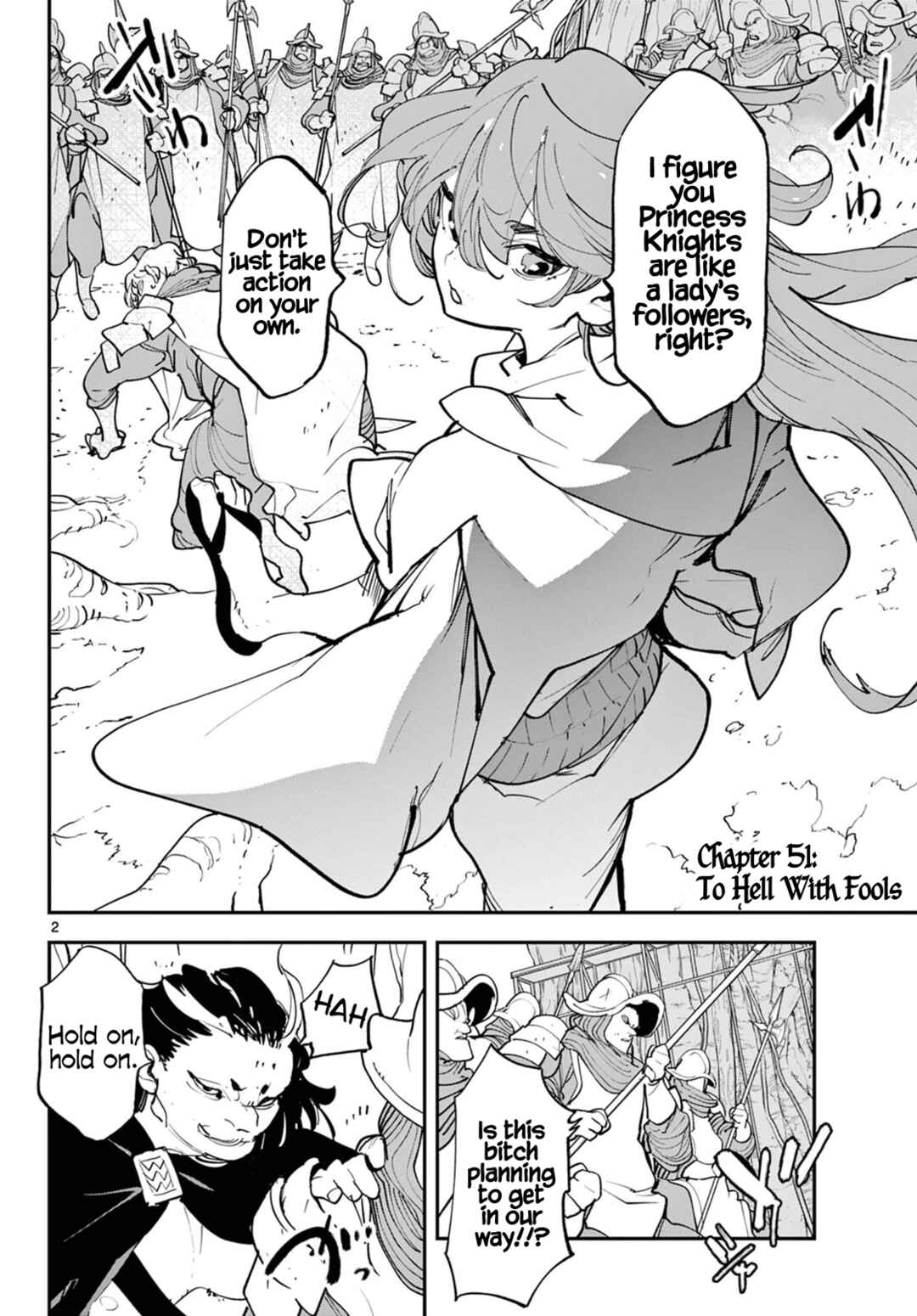 Ninkyou Tensei: Isekai no Yakuza Hime Chapter 51 - Page 2