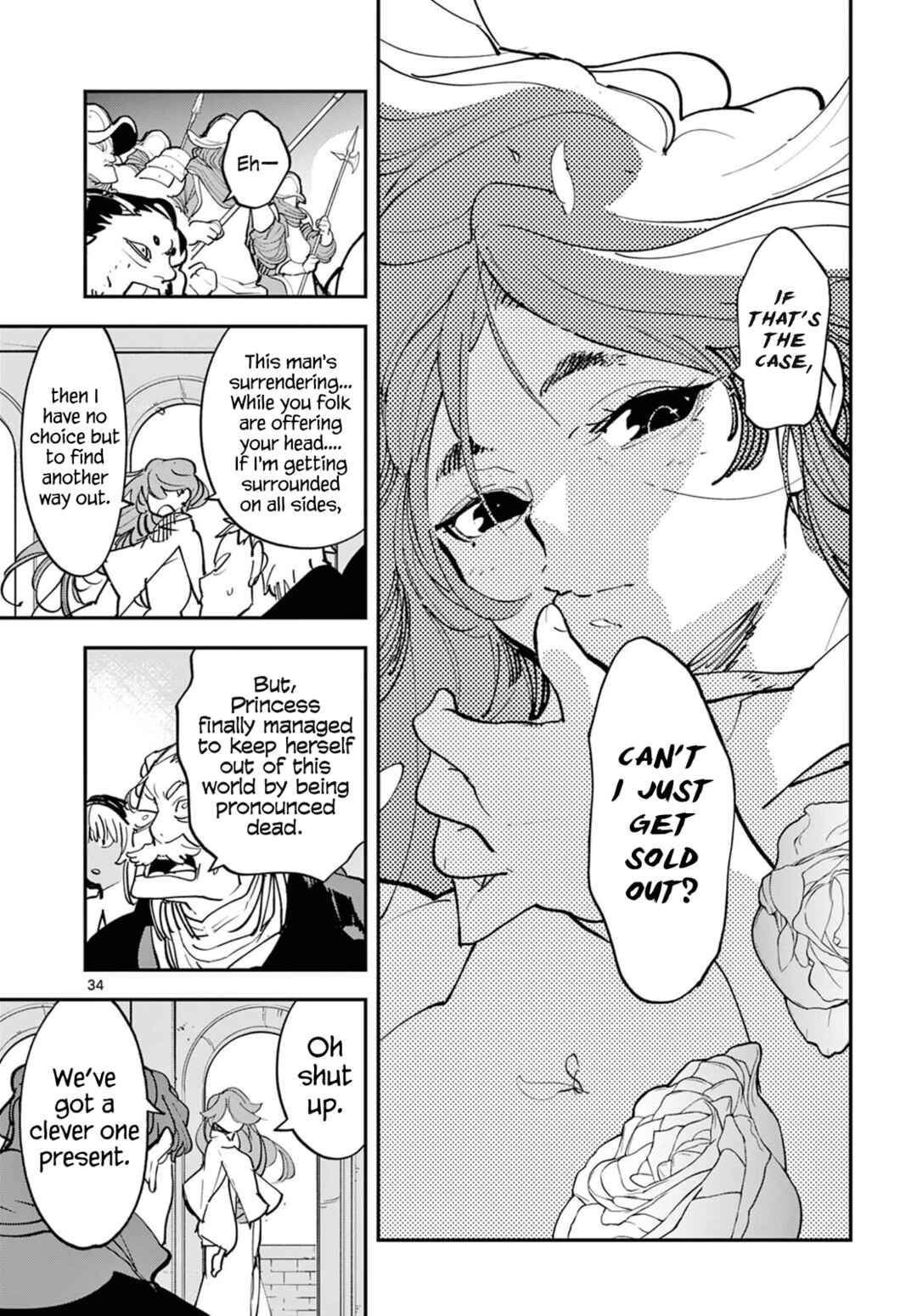 Ninkyou Tensei: Isekai no Yakuza Hime Chapter 51 - Page 34