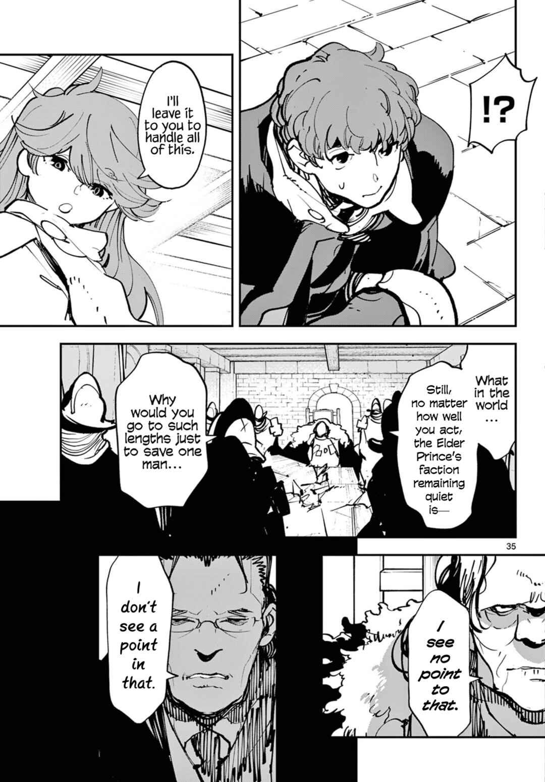 Ninkyou Tensei: Isekai no Yakuza Hime Chapter 51 - Page 35