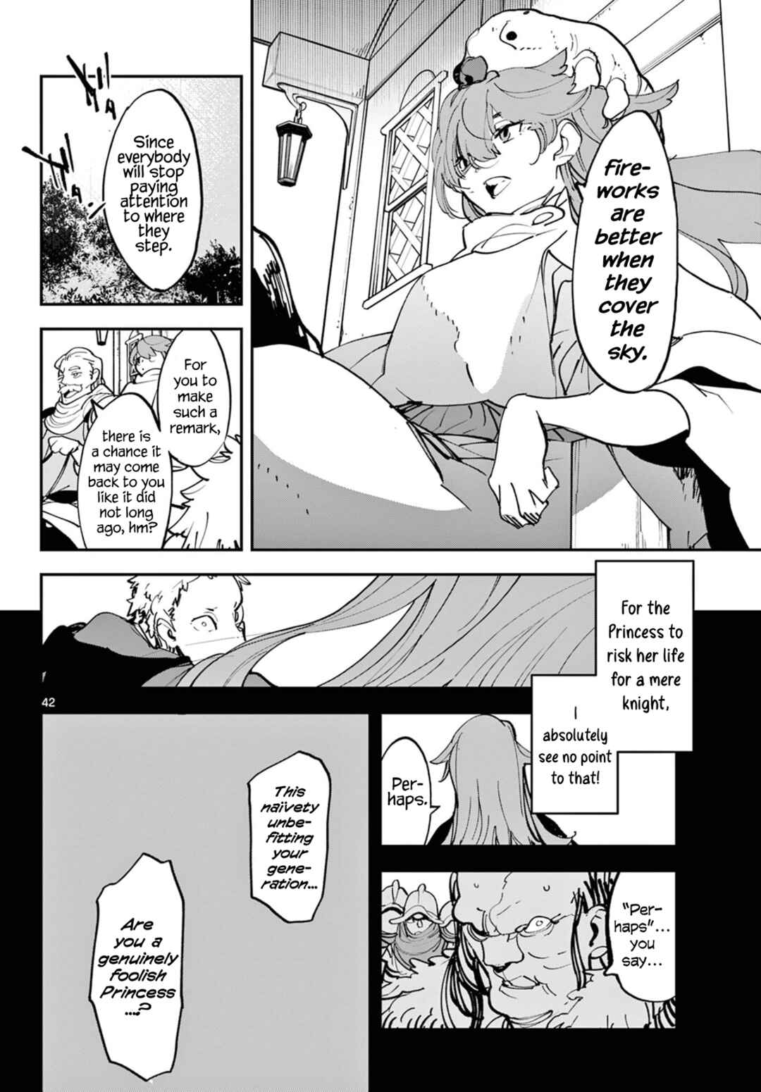 Ninkyou Tensei: Isekai no Yakuza Hime Chapter 51 - Page 42