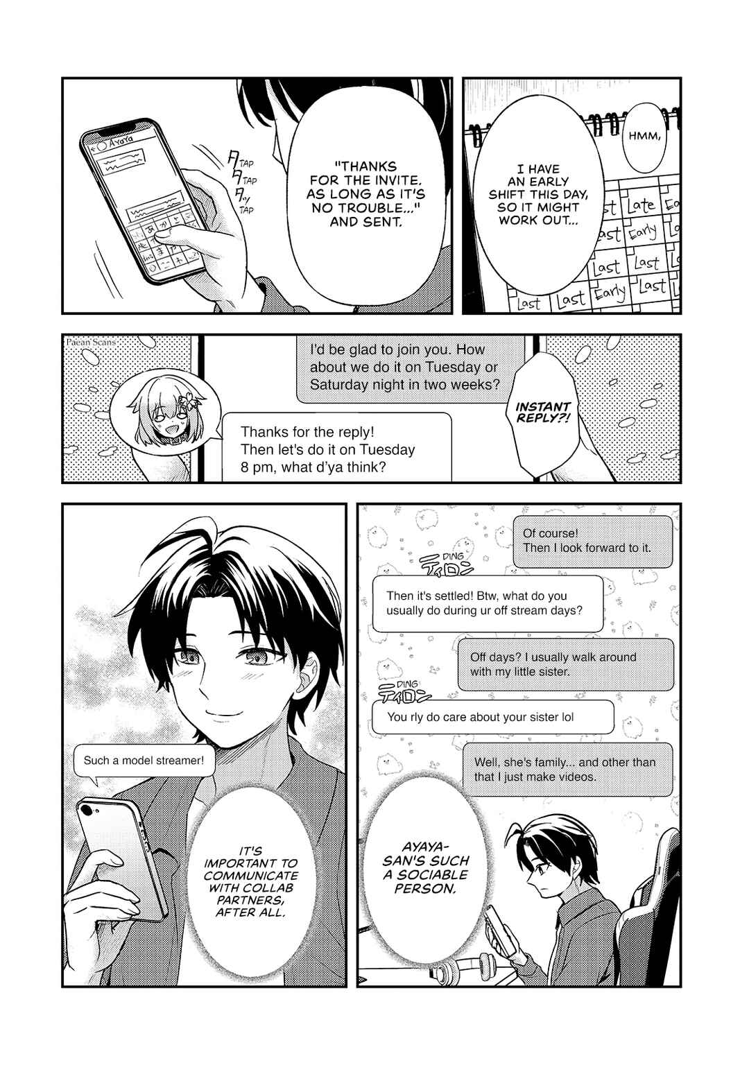 Aorikei Game Haishinsha (20-sai), Haishin no Kiri Wasure ni Yori Ii Hito Bare Suru. Chapter 4.1 - Page 5