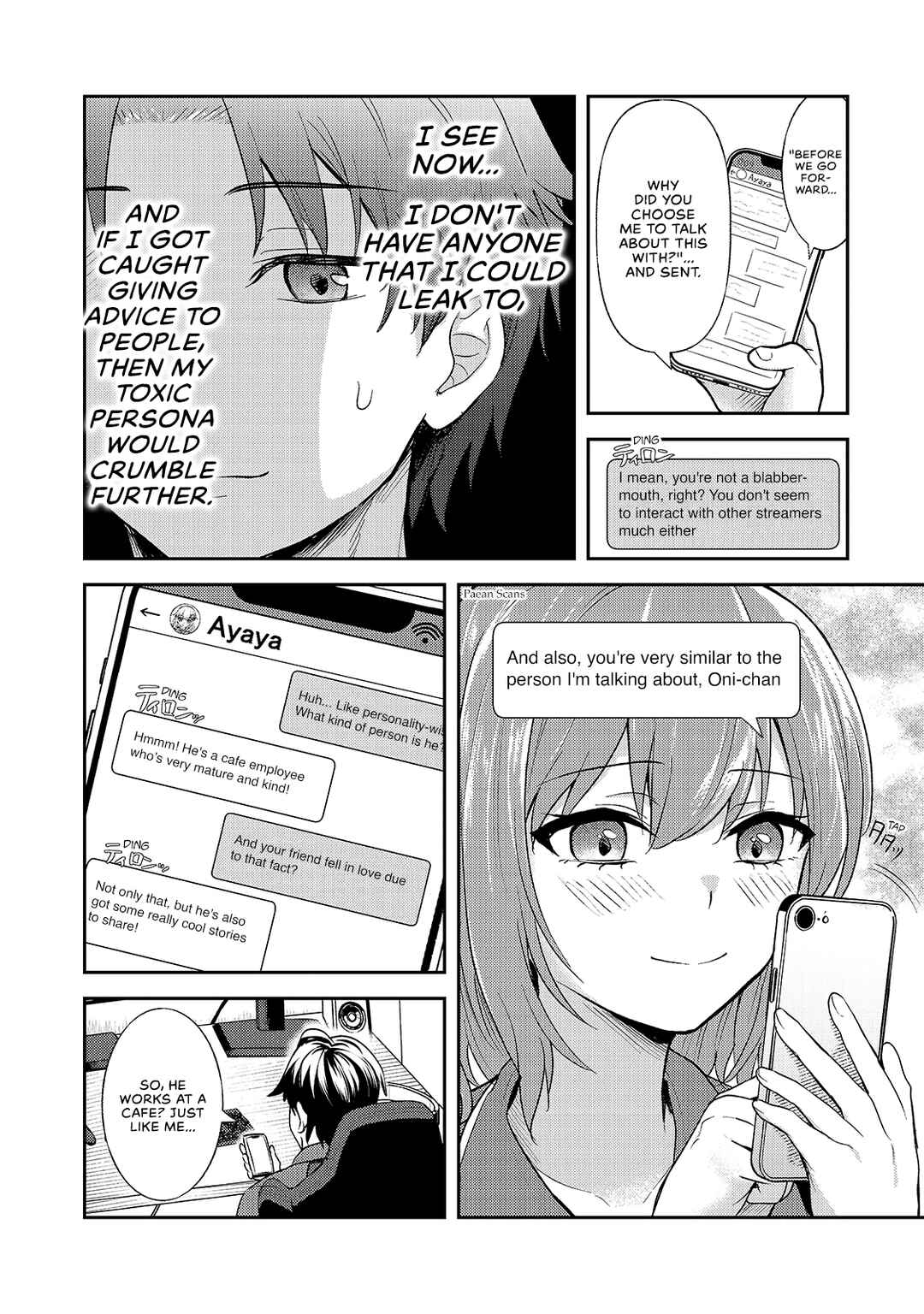 Aorikei Game Haishinsha (20-sai), Haishin no Kiri Wasure ni Yori Ii Hito Bare Suru. Chapter 4.1 - Page 8