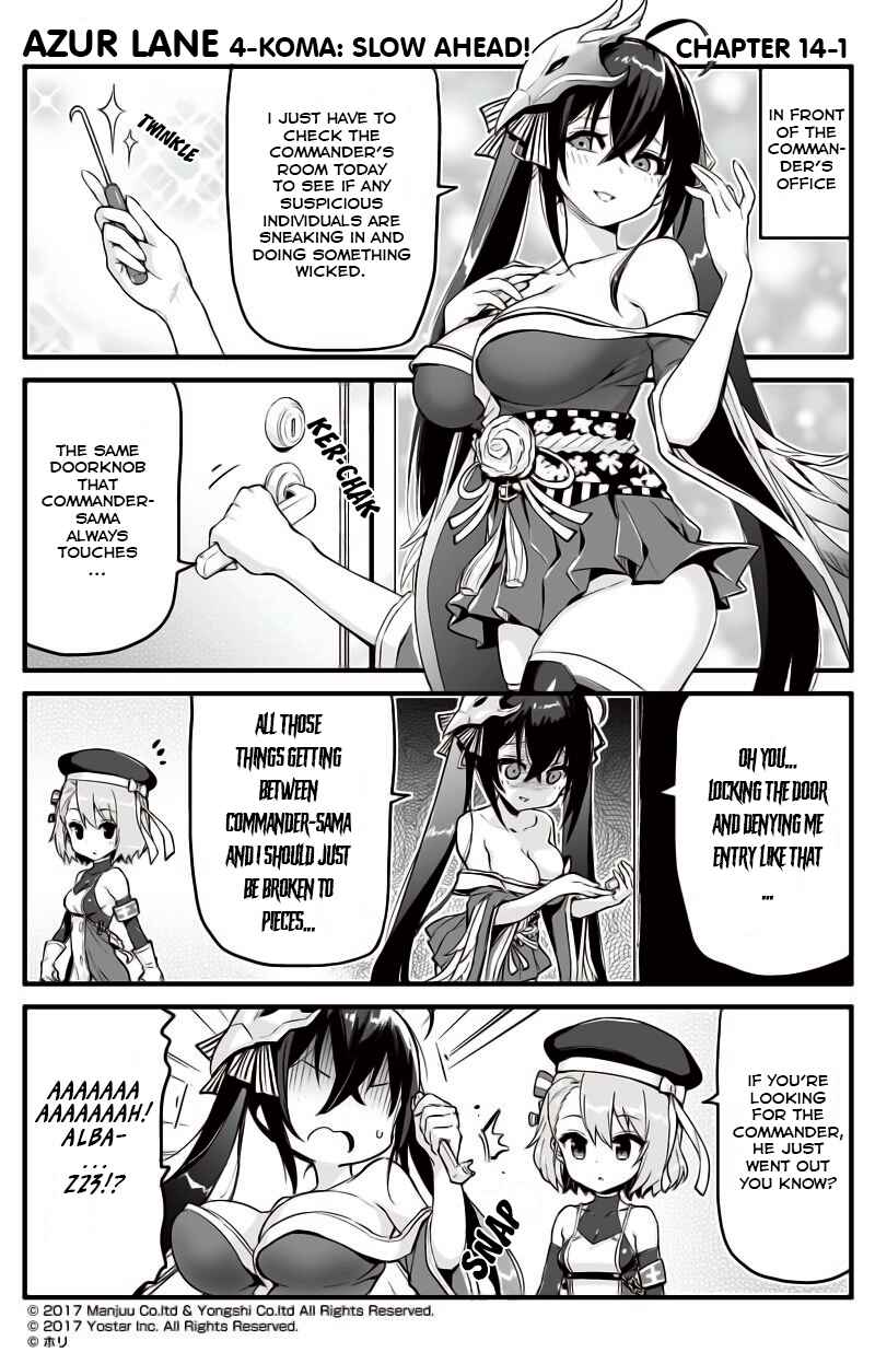 Azur Lane: Bisoku Zensin! Chapter 14 - Page 1