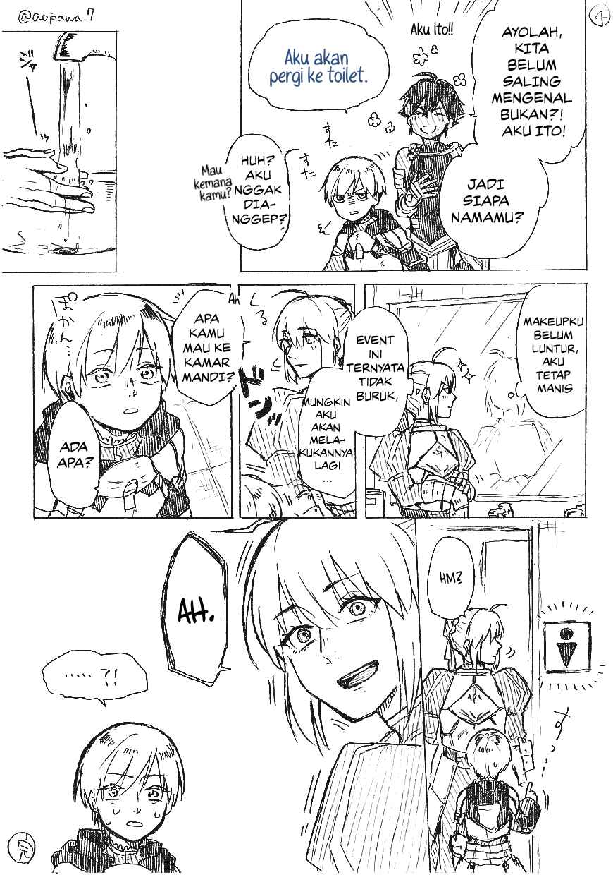 Josou Cosplayer ni Otouto ga Dekiru Manga Chapter 2.3 - Page 5