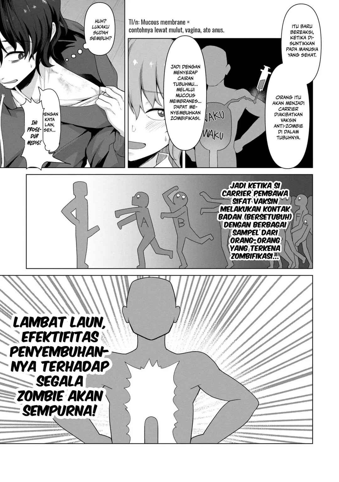 Ore no Vaccine dake ga Zombie shita Sekai wo Sukueru Chapter 1.2 - Page 25