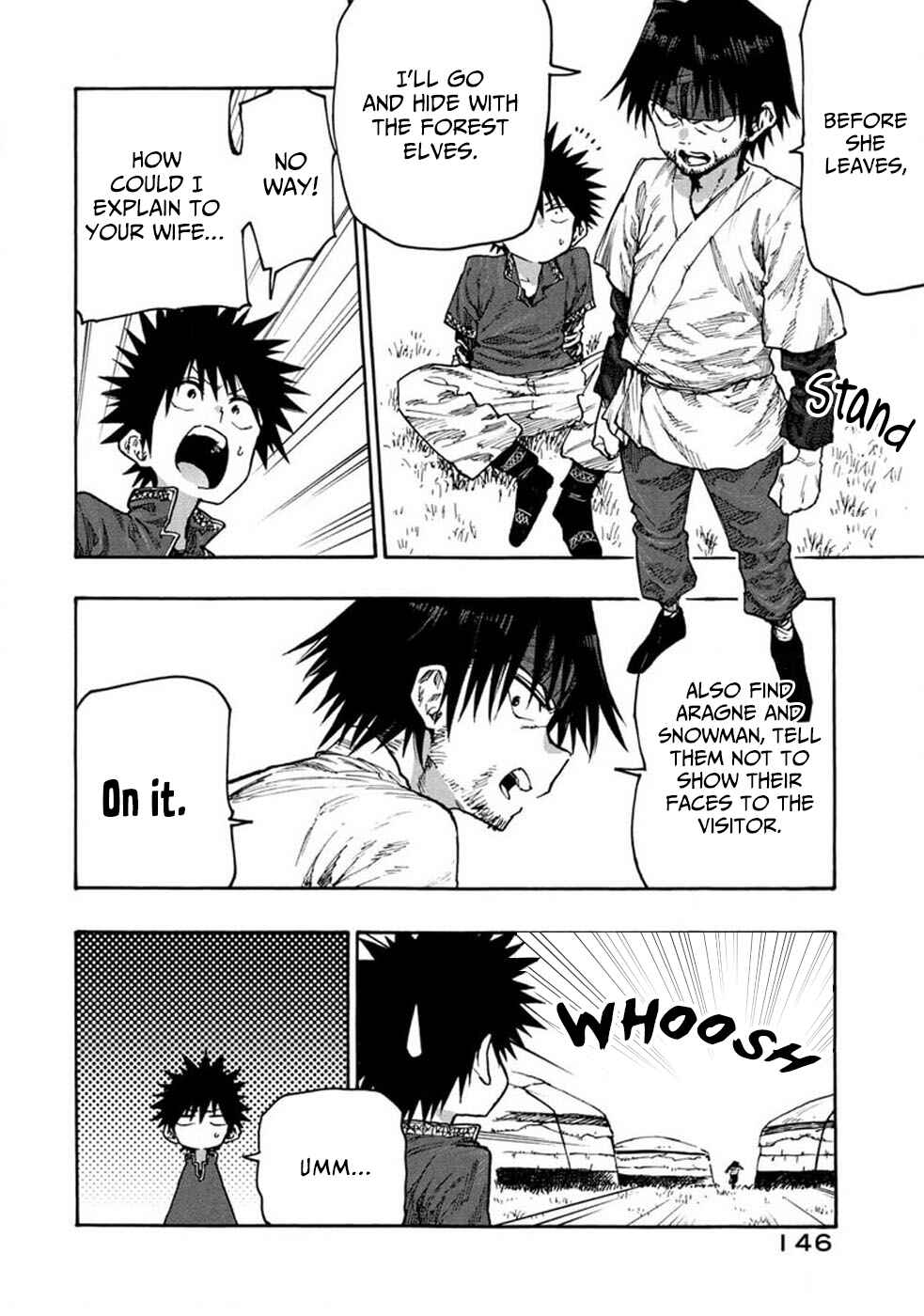 Mazumeshi Elf to Yuuboku gurashi Chapter 75 - Page 7