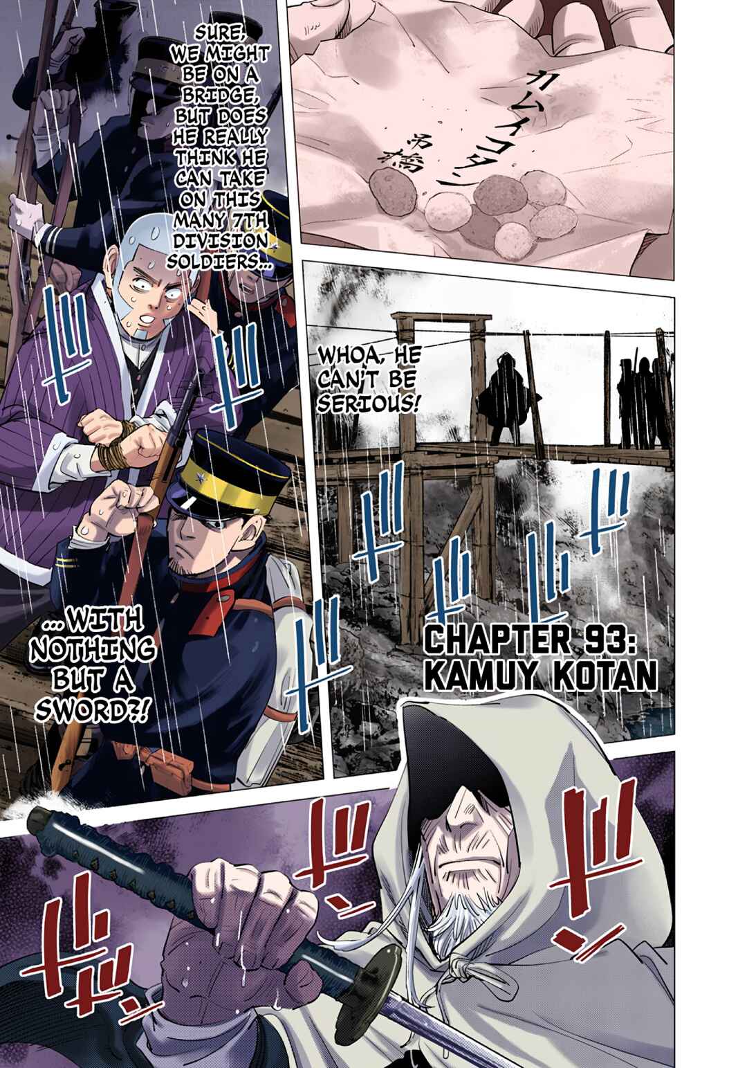 Golden Kamuy (Official Colored) Chapter 93 - Page 1