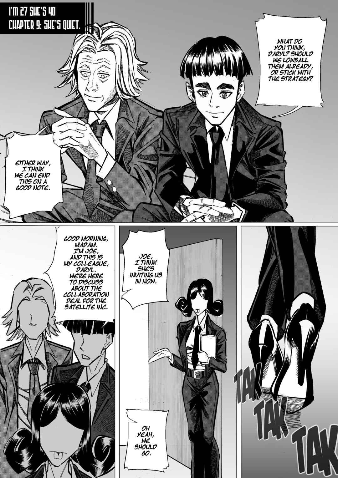 I'm 27 She's 40 Chapter 9 - Page 1
