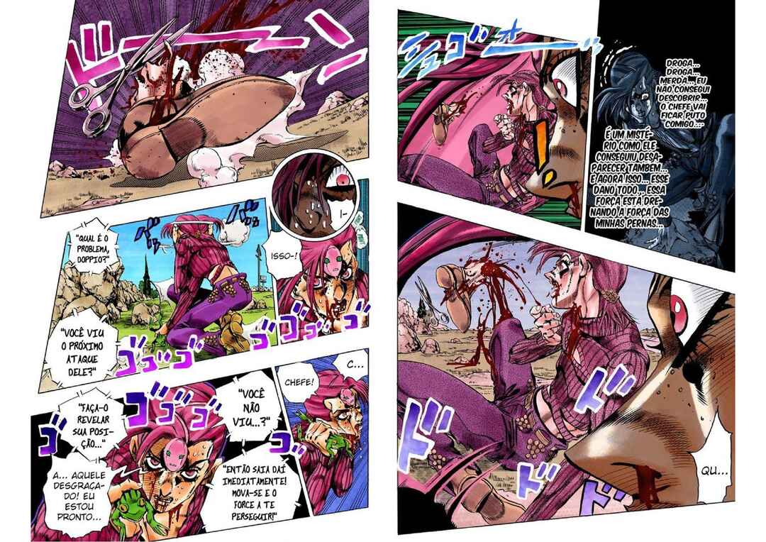 JoJo no Kimyou na Bouken: Part 5 - Ougon no Kaze Color-ban Chapter 106 - Page 7
