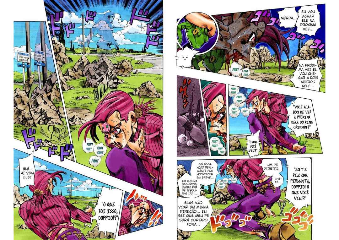 JoJo no Kimyou na Bouken: Part 5 - Ougon no Kaze Color-ban Chapter 106 - Page 8