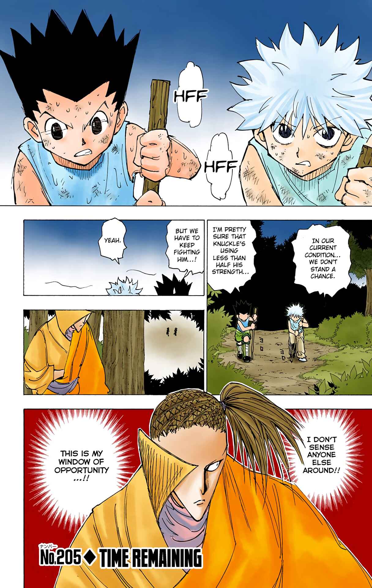 Hunter x Hunter (Official Colored) Chapter 205 - Page 1