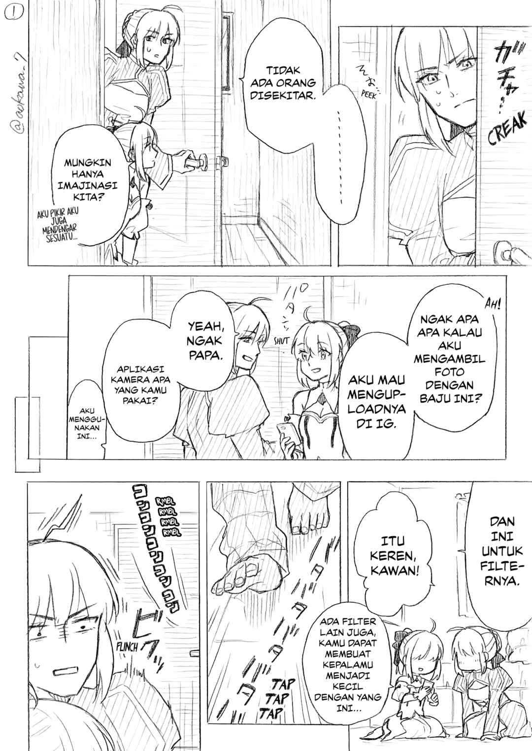 Josou Cosplayer ni Otouto ga Dekiru Manga Chapter 7.1 - Page 2