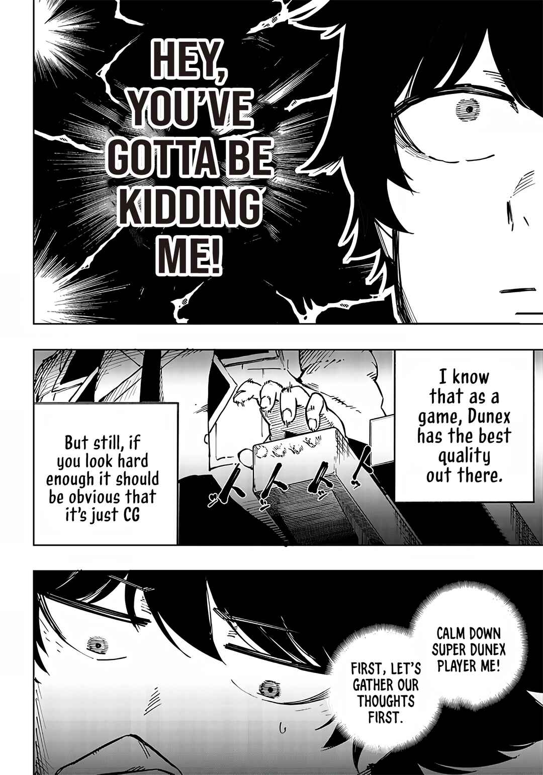 Wazawai no Avalon: Game Saijaku no Akuyaku Debu ni Ten'i Shita kedo, Ore dake "Yasereba Tsuyokute New Game" na Sekai datta no de, Saisoku Level Up & Hametsu Flag Kaihi de Kage no Eiyuu o Mezashimasu Chapter 1 - Page 42
