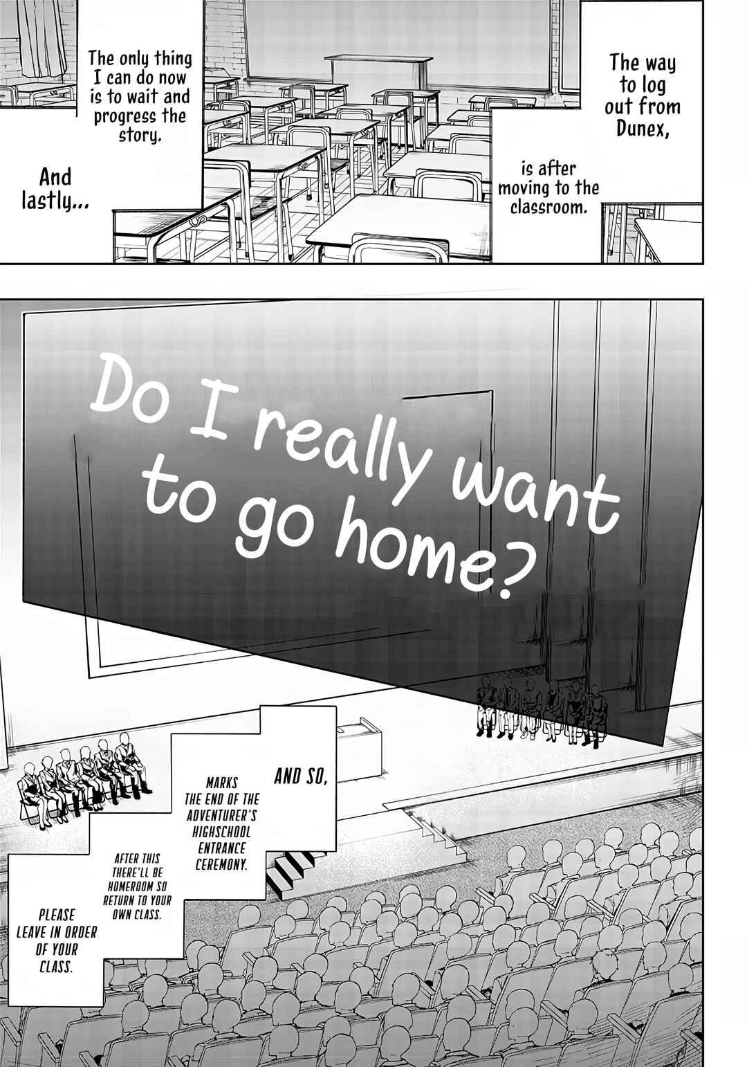 Wazawai no Avalon: Game Saijaku no Akuyaku Debu ni Ten'i Shita kedo, Ore dake "Yasereba Tsuyokute New Game" na Sekai datta no de, Saisoku Level Up & Hametsu Flag Kaihi de Kage no Eiyuu o Mezashimasu Chapter 1 - Page 45