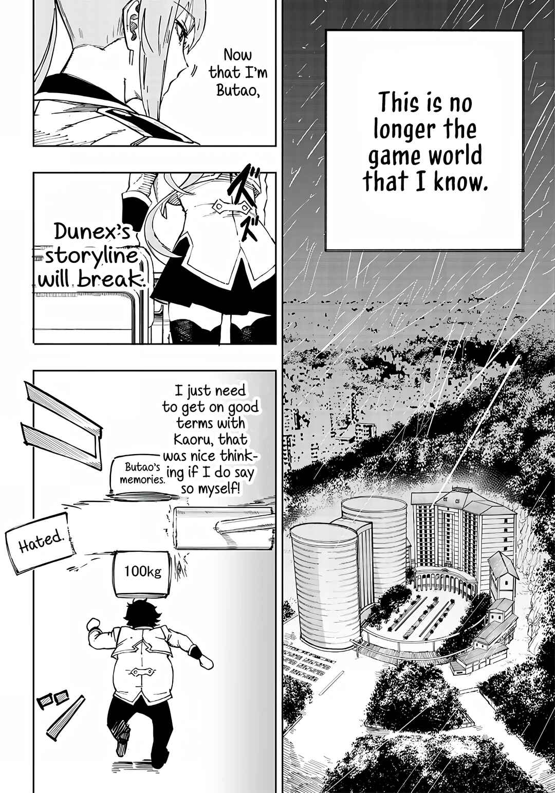 Wazawai no Avalon: Game Saijaku no Akuyaku Debu ni Ten'i Shita kedo, Ore dake "Yasereba Tsuyokute New Game" na Sekai datta no de, Saisoku Level Up & Hametsu Flag Kaihi de Kage no Eiyuu o Mezashimasu Chapter 1 - Page 58