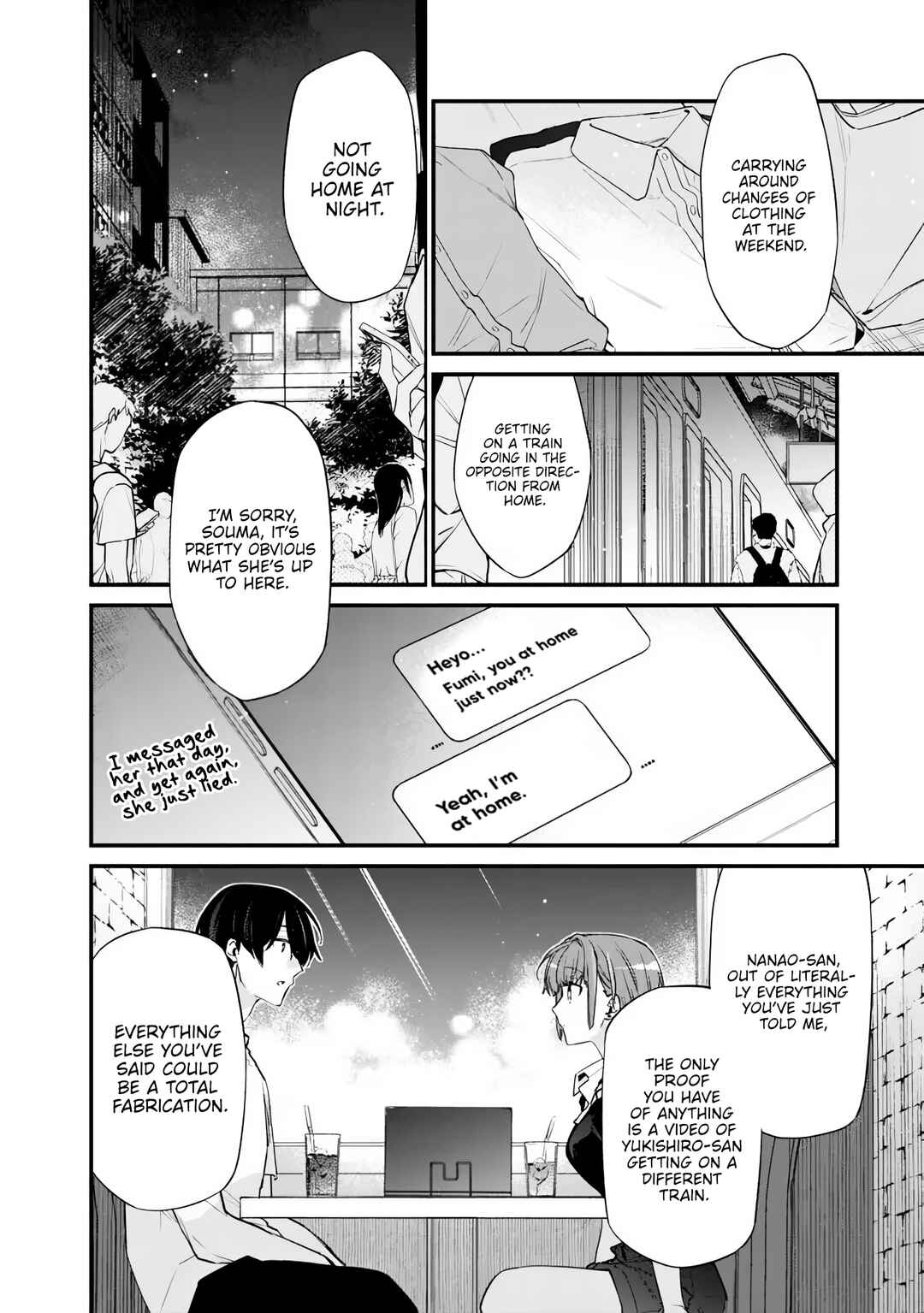 Osananajimi Kanojo no Morahara ga Hidoin de Zetsuen Sengen shite Yatta Chapter 49.1 - Page 10