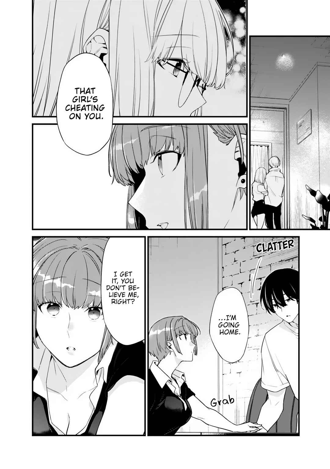 Osananajimi Kanojo no Morahara ga Hidoin de Zetsuen Sengen shite Yatta Chapter 49.1 - Page 2