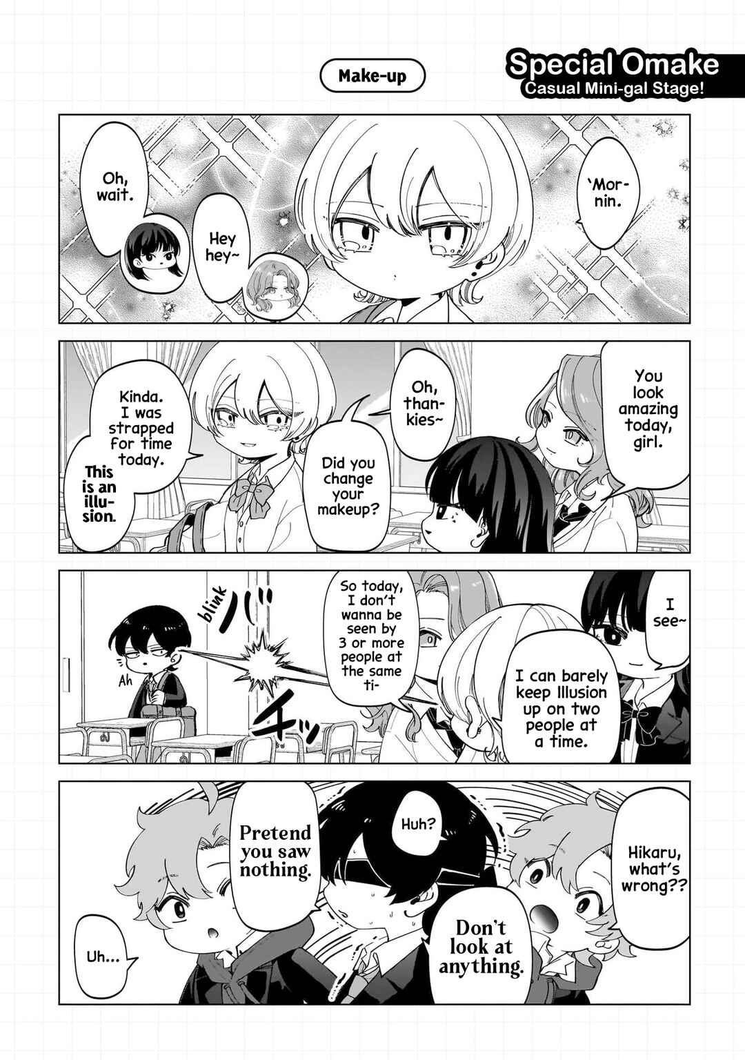 Shiretto Sugee Koto Itteru Gal. - Shiritsu Paranomaru Koukou no Nichijou Chapter 18.5 - Page 10