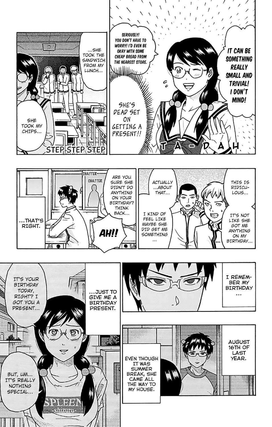 The Disastrous Life of Saiki K. Chapter 240 - Page 8