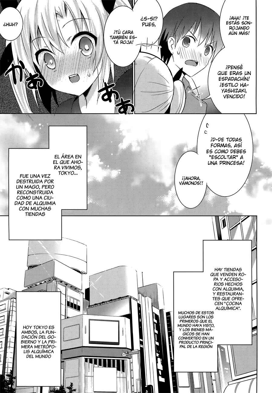 Magika no Kenshi to Shoukan Maou Chapter 9 - Page 9
