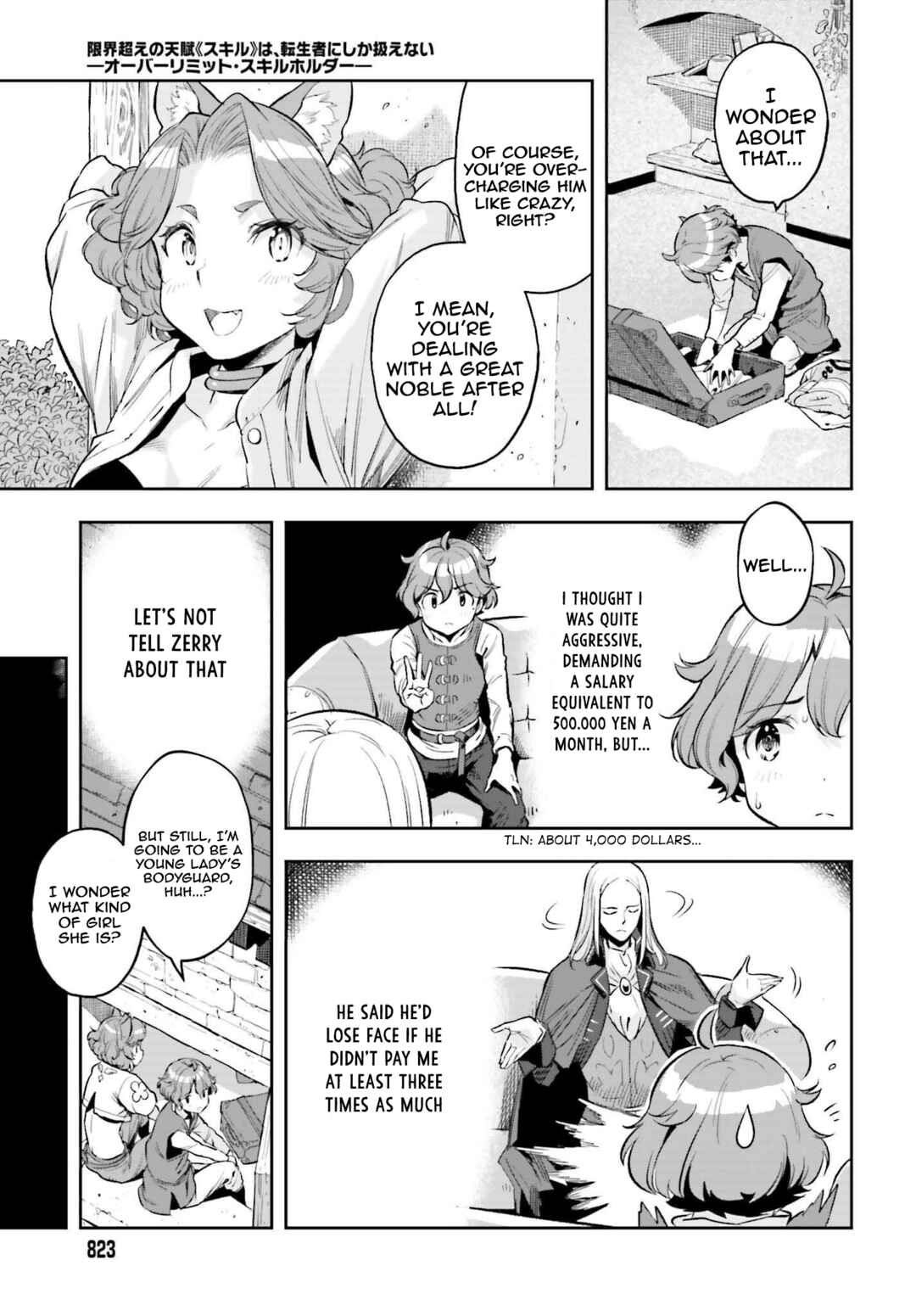 Genkaigoe no Skill wa, Tenseisha ni Shika Atsukaenai - Over Limit Skill Holder Chapter 2 - Page 11