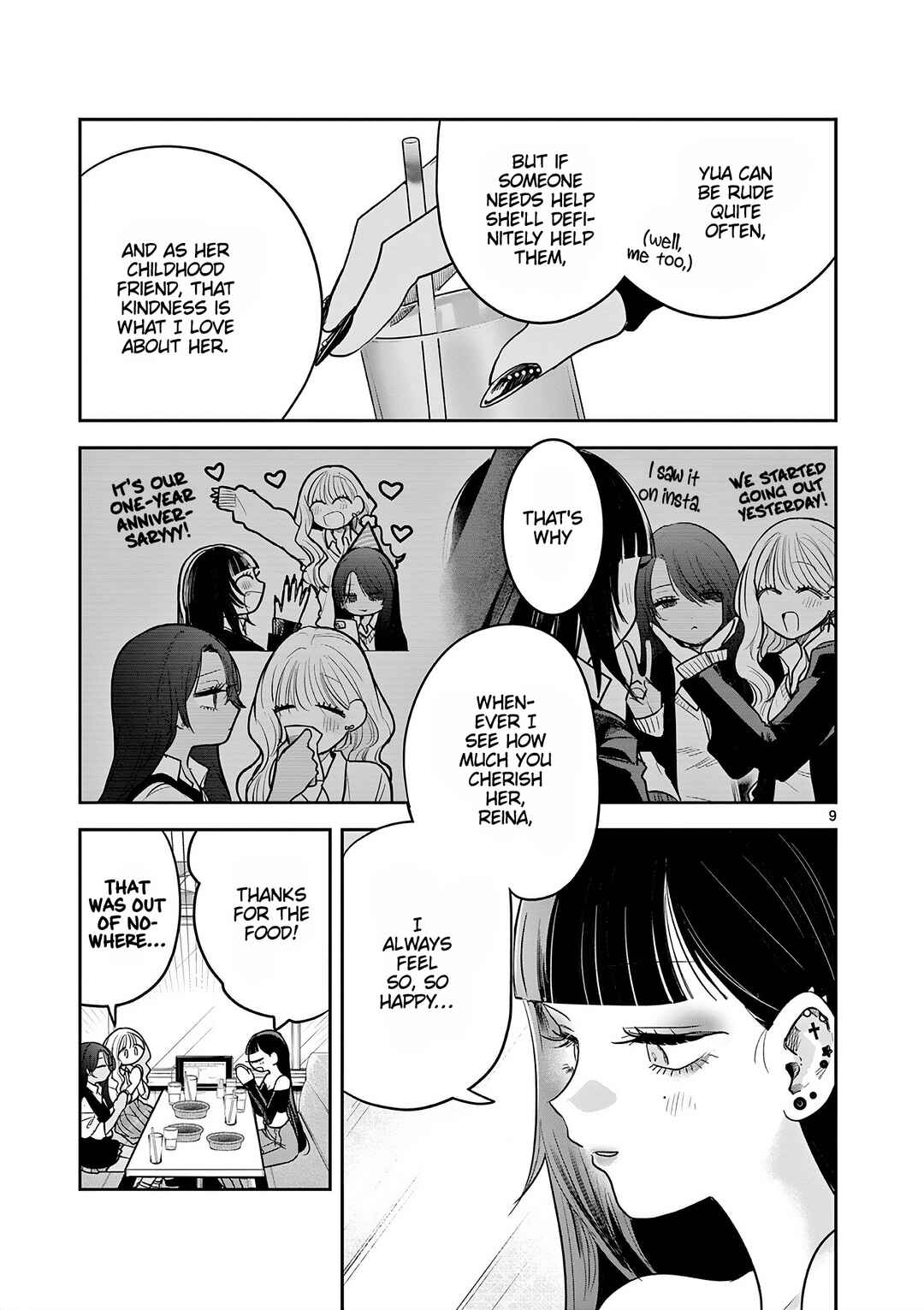 #Gyaru to Gyaru no Yuri Chapter 8 - Page 9