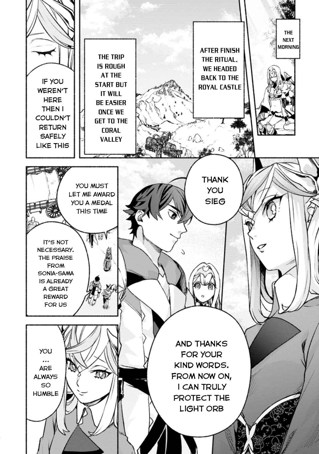 Sono Monban, Saikyou ni Tsuki: Tsuihou Sareta Bougyoryoku 9999 no Senshi, Outo no Monban to shite Musou Suru Chapter 17 - Page 11