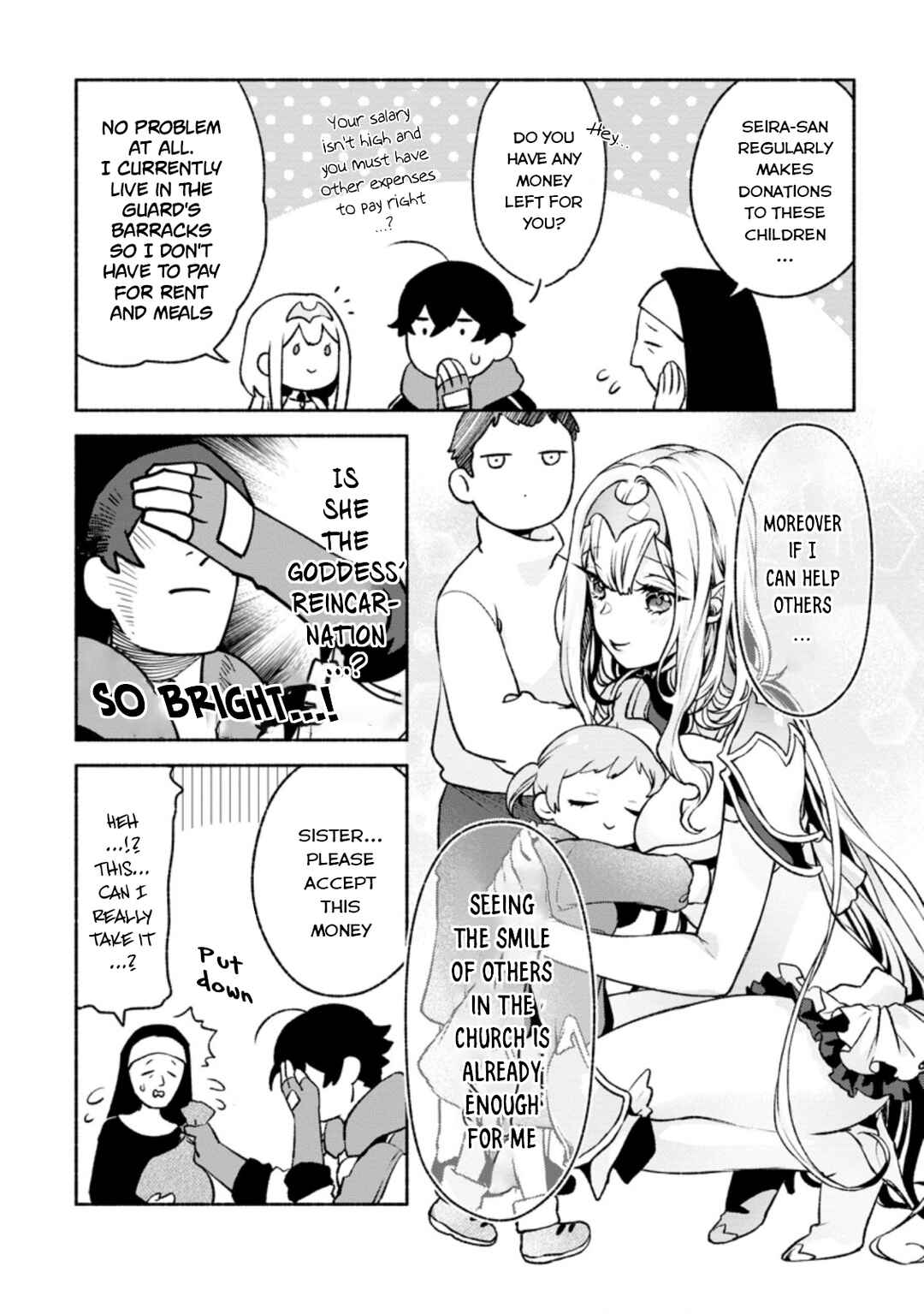 Sono Monban, Saikyou ni Tsuki: Tsuihou Sareta Bougyoryoku 9999 no Senshi, Outo no Monban to shite Musou Suru Chapter 17 - Page 23