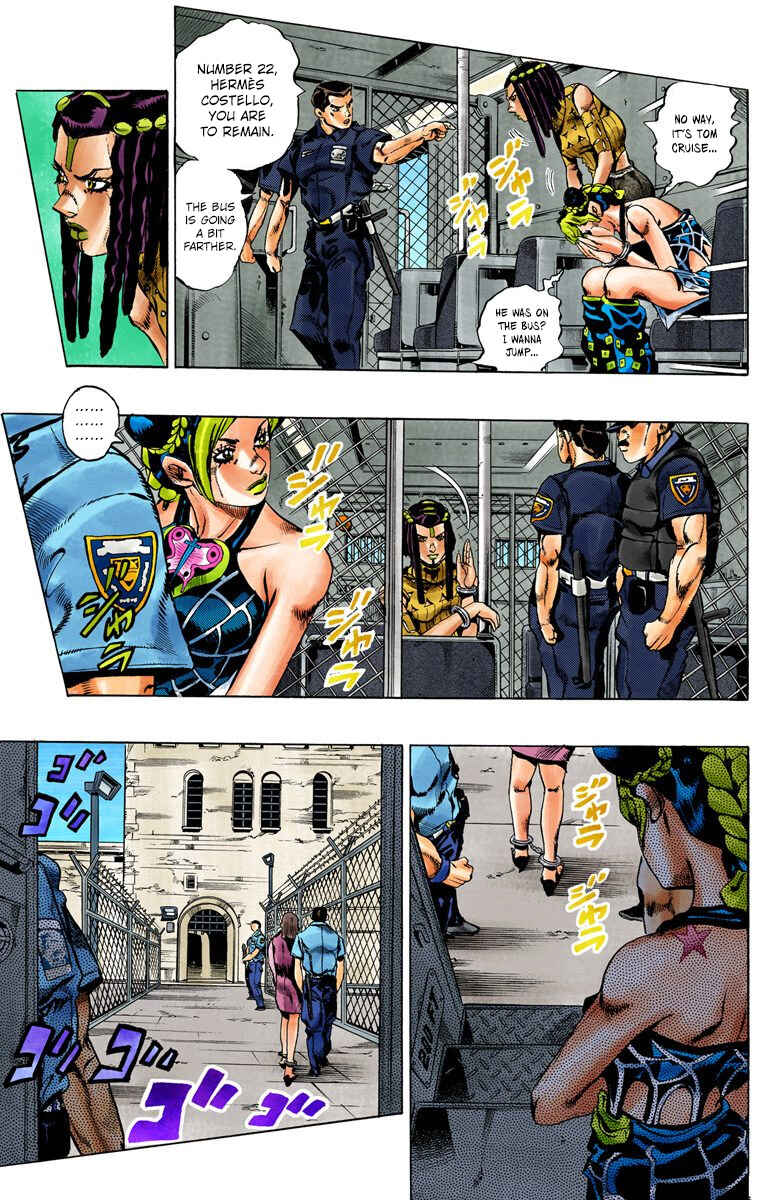 JoJo no Kimyou na Bouken: Part 6 - Stone Ocean Color-ban Chapter 1 - Page 30