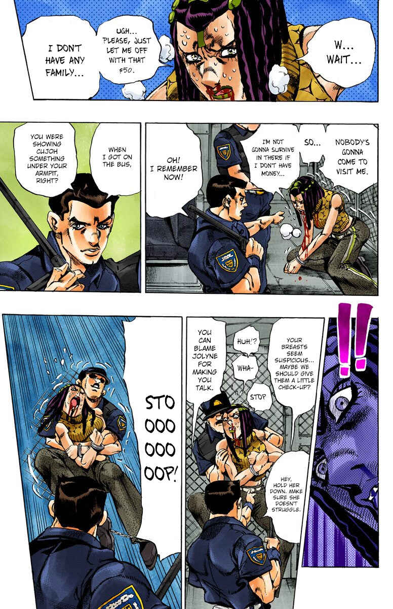 JoJo no Kimyou na Bouken: Part 6 - Stone Ocean Color-ban Chapter 1 - Page 40