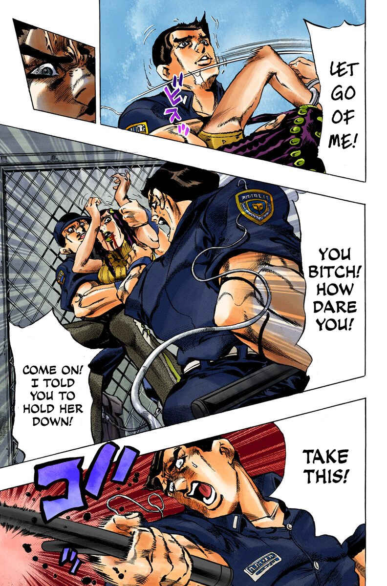 JoJo no Kimyou na Bouken: Part 6 - Stone Ocean Color-ban Chapter 1 - Page 42