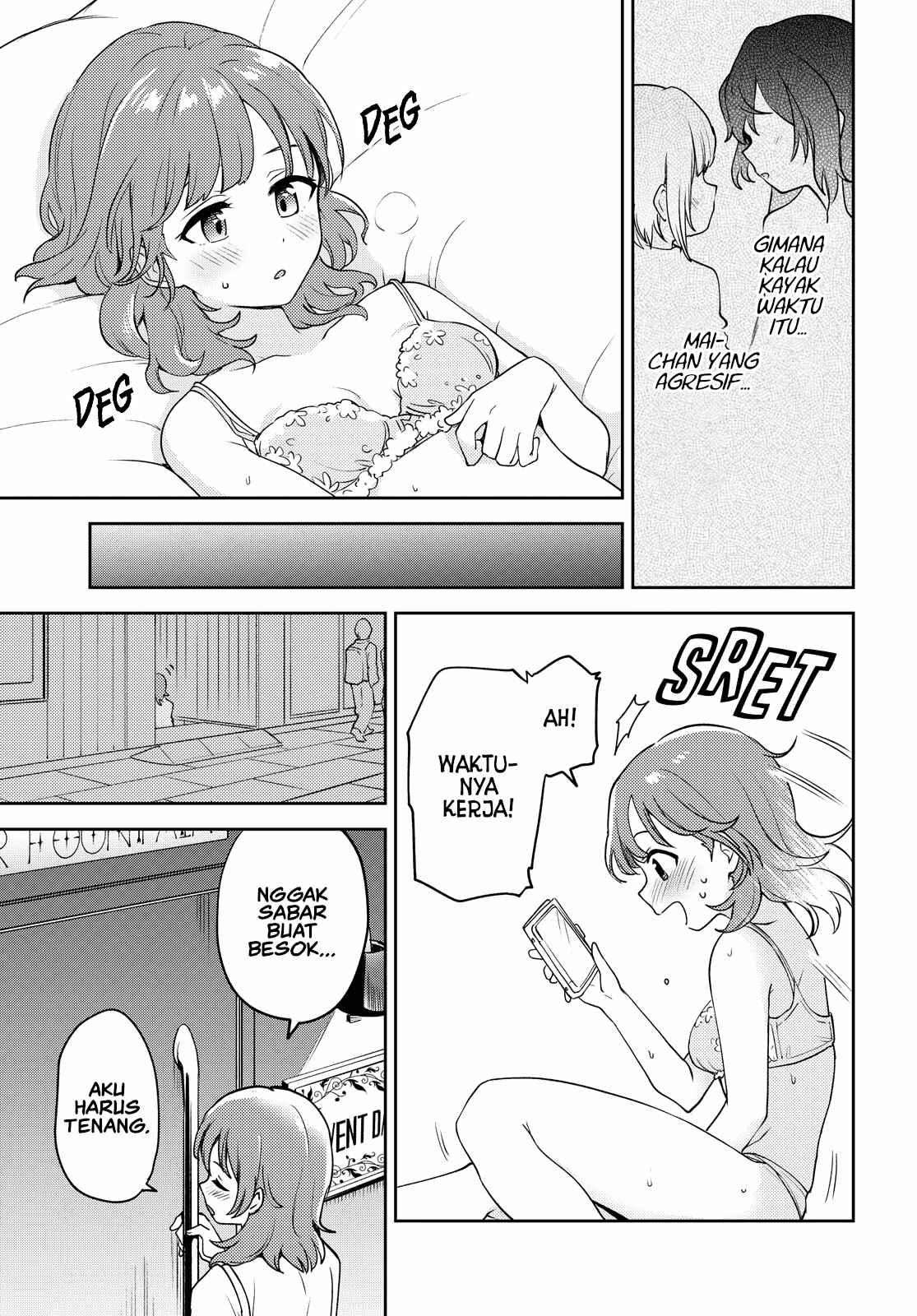 Asumi-chan wa Les Fuuzoku ni Kyoumi ga Arimasu! Chapter 6 - Page 11