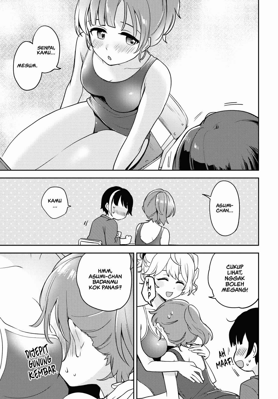 Asumi-chan wa Les Fuuzoku ni Kyoumi ga Arimasu! Chapter 6 - Page 23