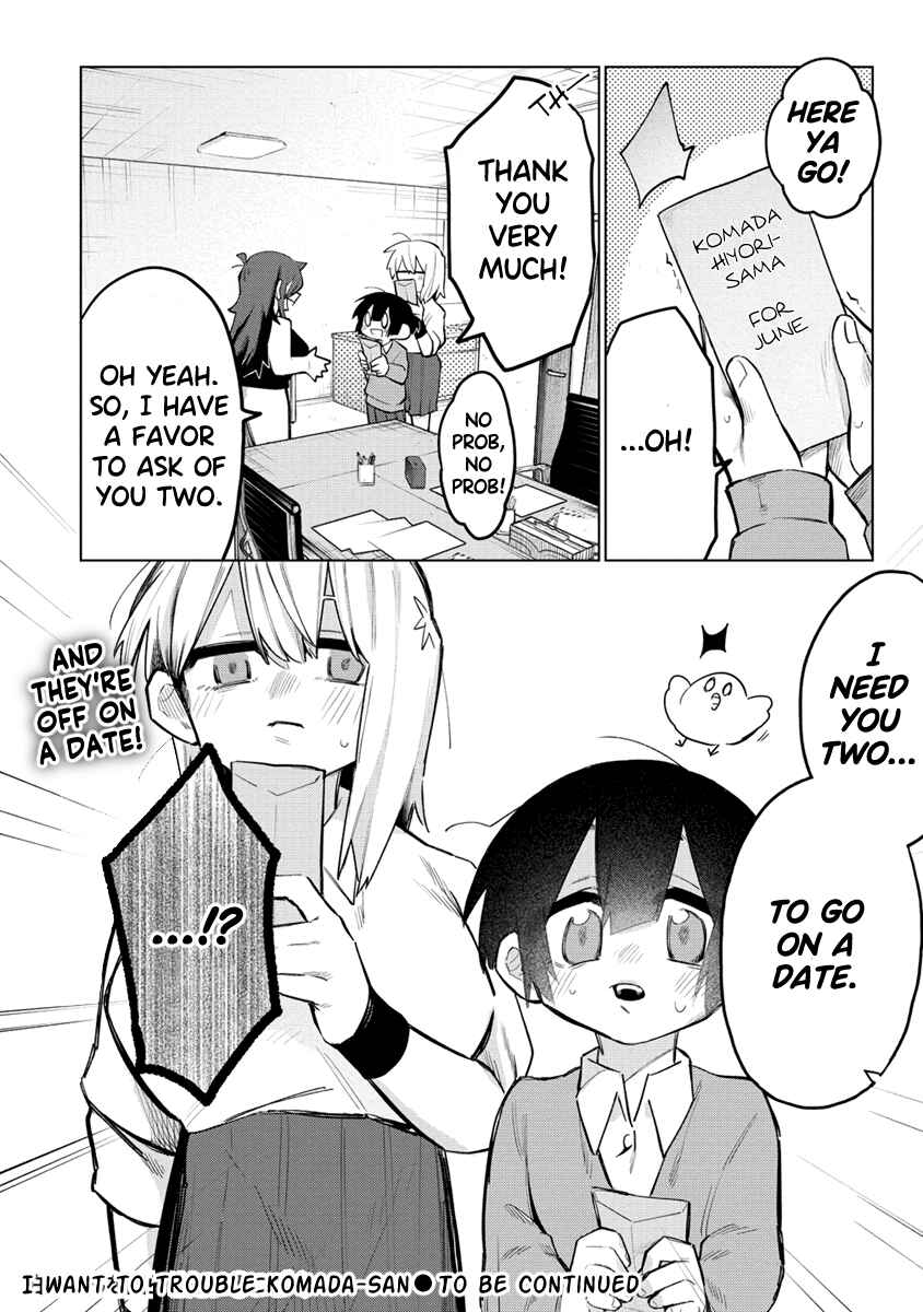 Komada-san wo Komarasetai Chapter 9 - Page 12