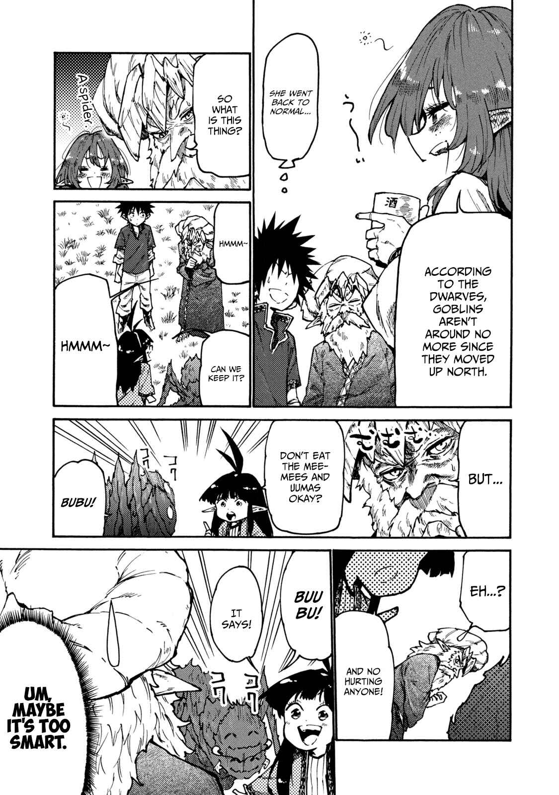 Mazumeshi Elf to Yuuboku gurashi Chapter 33 - Page 19