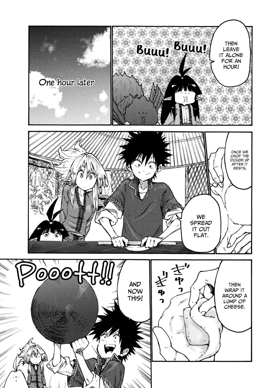 Mazumeshi Elf to Yuuboku gurashi Chapter 33 - Page 23