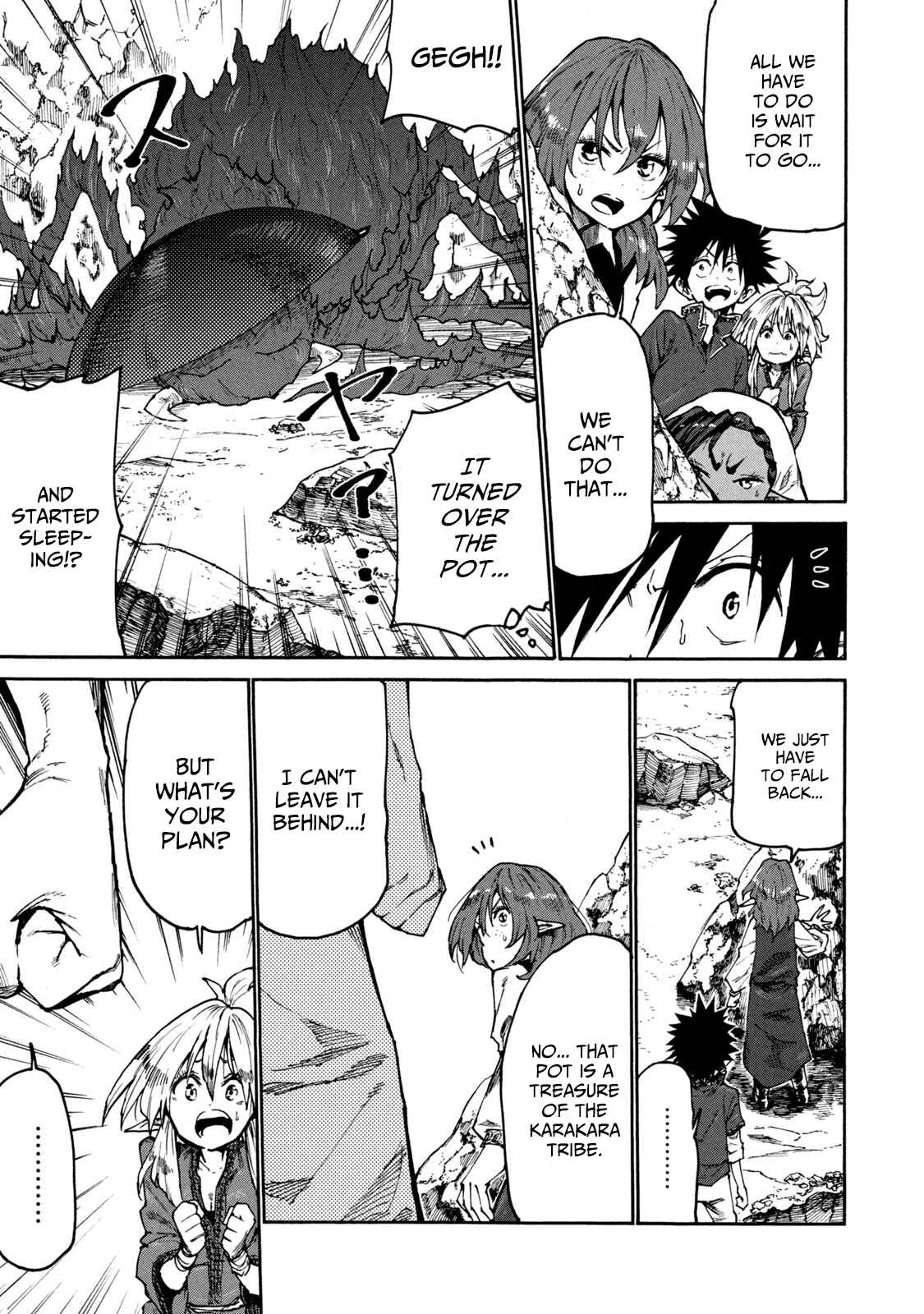 Mazumeshi Elf to Yuuboku gurashi Chapter 33 - Page 7