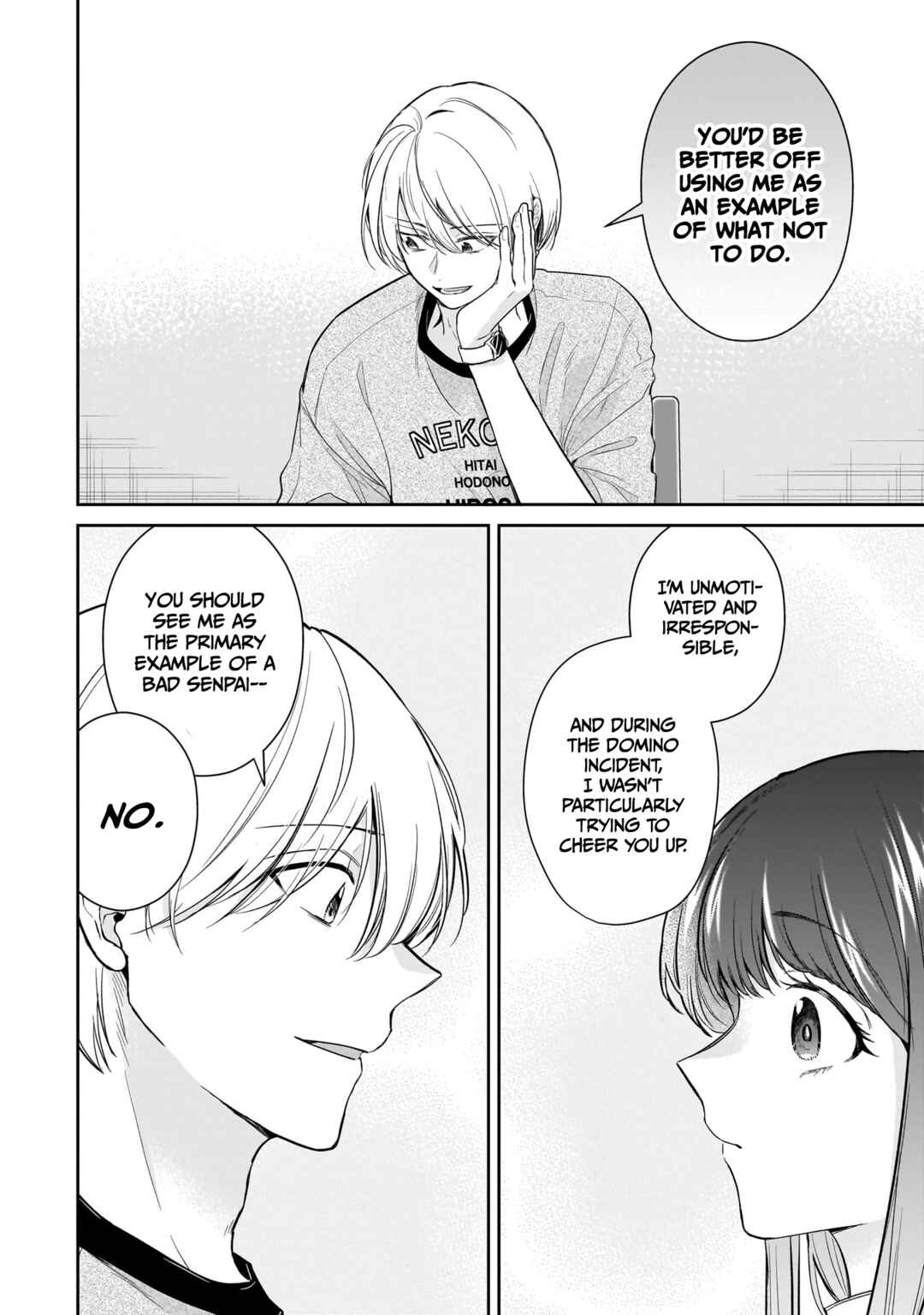 Misato-san wa Amasugi Joushi ni Chotto Kibishii Chapter 19 - Page 14