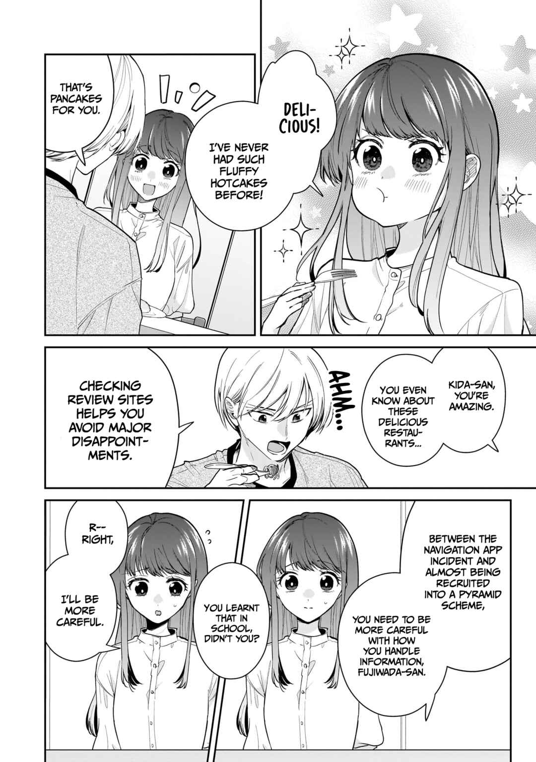 Misato-san wa Amasugi Joushi ni Chotto Kibishii Chapter 19 - Page 8