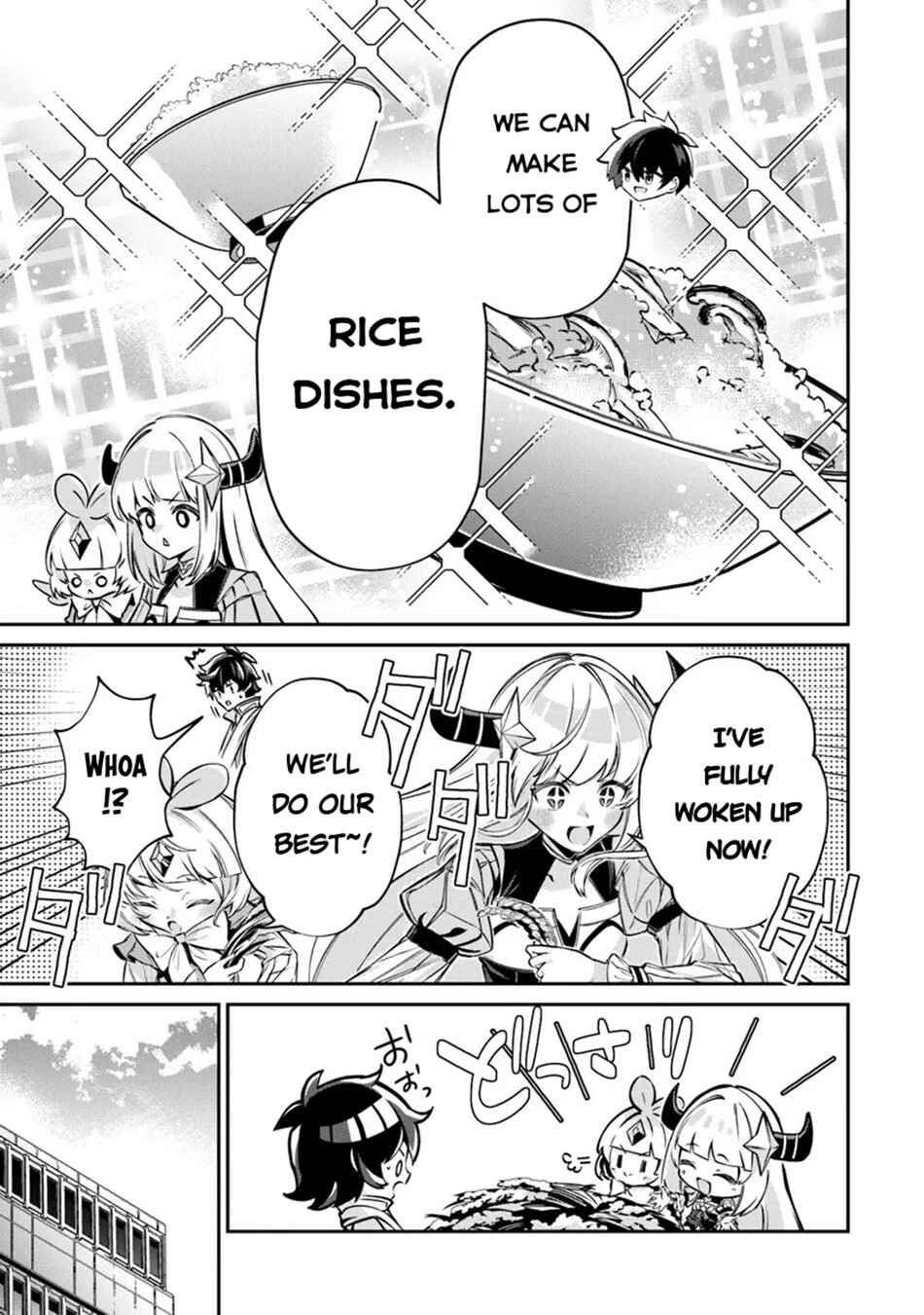 Tensei Shachiku no Cheat Saien ~Ban'nou Skill to Benri na Tsukaima Yousei wo Kushishitetara, Kidzukeba Tairiku Ichi no Seisan Kyoten ga Dekiteita~ Chapter 15.2 - Page 3