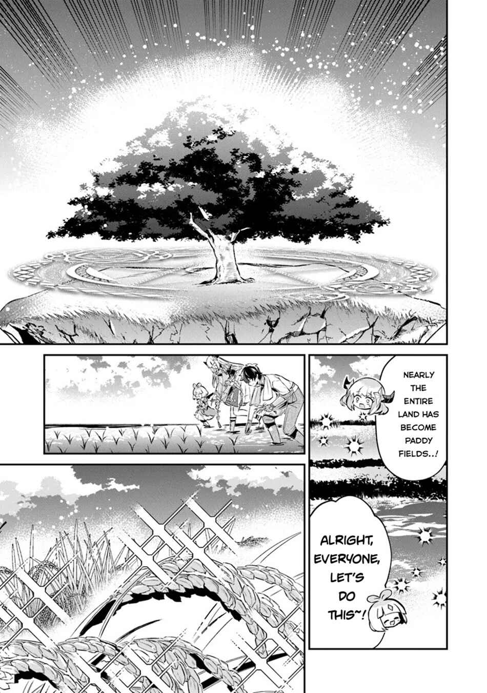 Tensei Shachiku no Cheat Saien ~Ban'nou Skill to Benri na Tsukaima Yousei wo Kushishitetara, Kidzukeba Tairiku Ichi no Seisan Kyoten ga Dekiteita~ Chapter 15.2 - Page 9