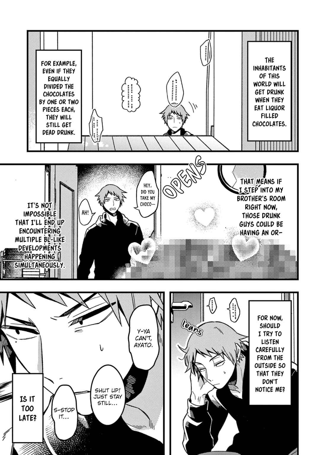 Zettai BL ni Naru Sekai vs. Zettai BL ni Naritakunai Otoko Chapter 47 - Page 4